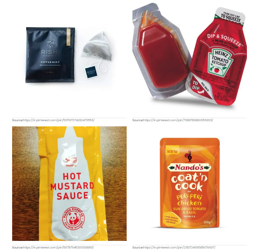 多個使產(chǎn)品從貨架上彈出的最佳軟袋設計理念