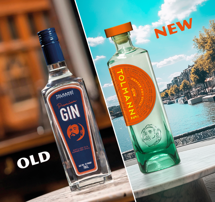 Van Heertum Design VHD設(shè)計(jì)托爾曼杜松子酒包裝設(shè)計(jì)欣賞