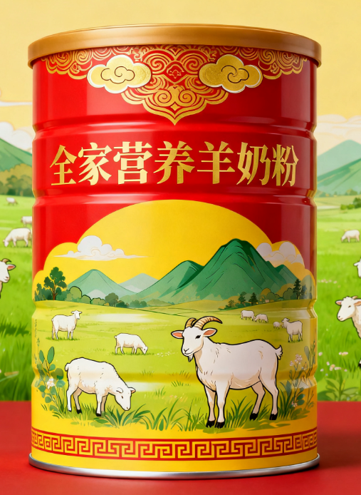 全家營(yíng)養(yǎng)羊奶粉包裝設(shè)計(jì)思考