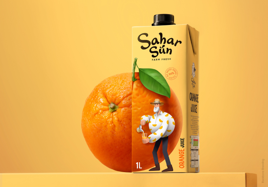 Sahar Sun果汁系列包裝設(shè)計(jì)